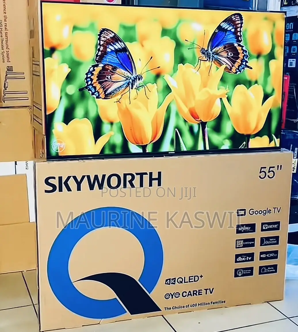 Skyworth 55′′ (New2025)Qled Google