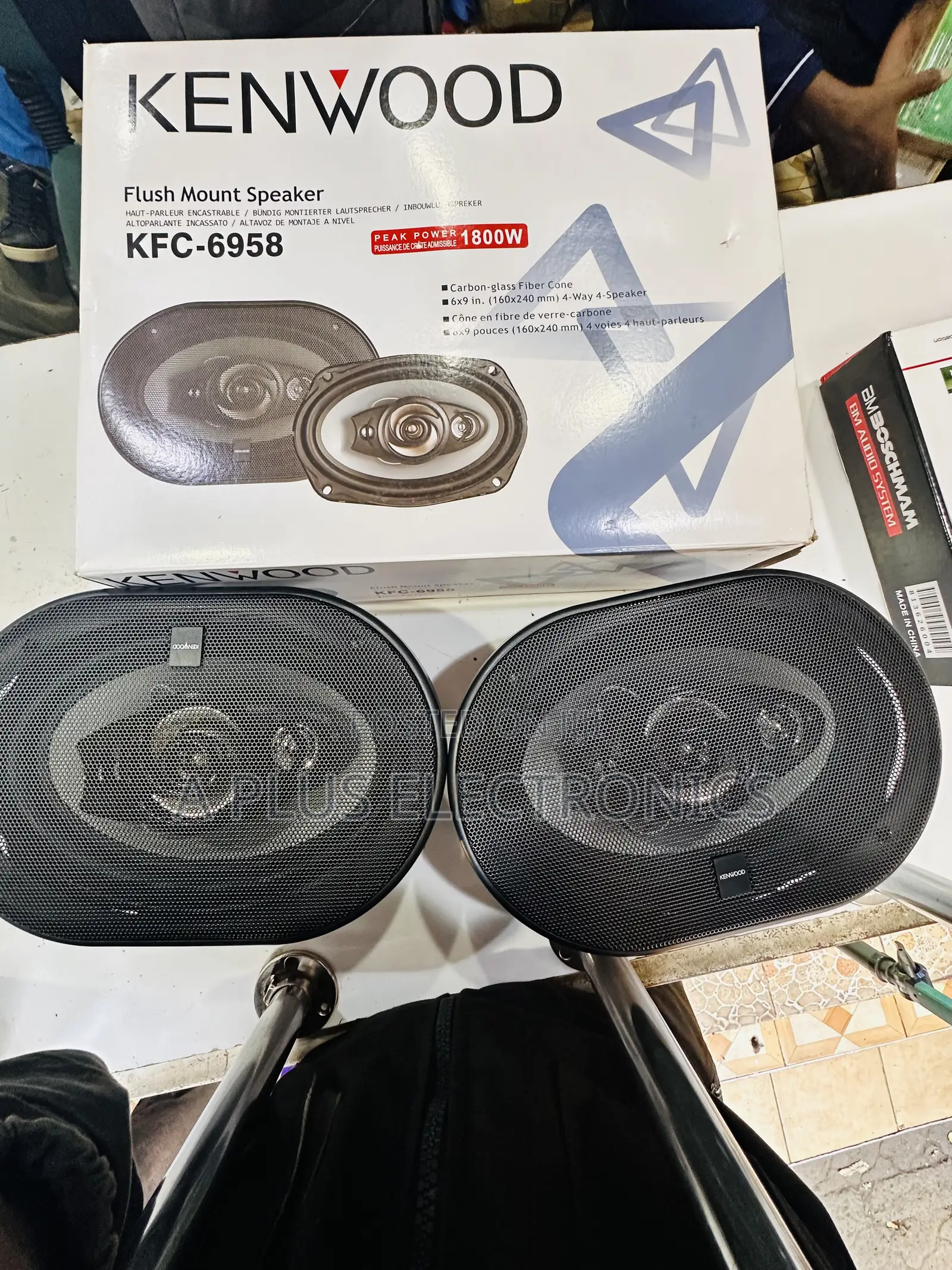 Kenwood Car Speaker 6×9 Speaker – Strong Bass Sharp Treble