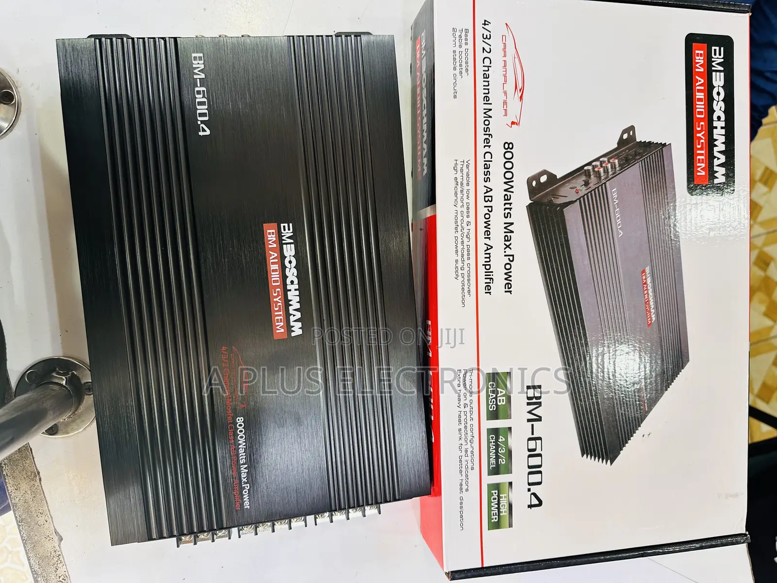 Boschmann Car Booster Bm600 4channel Amplifier – Quality Audio System