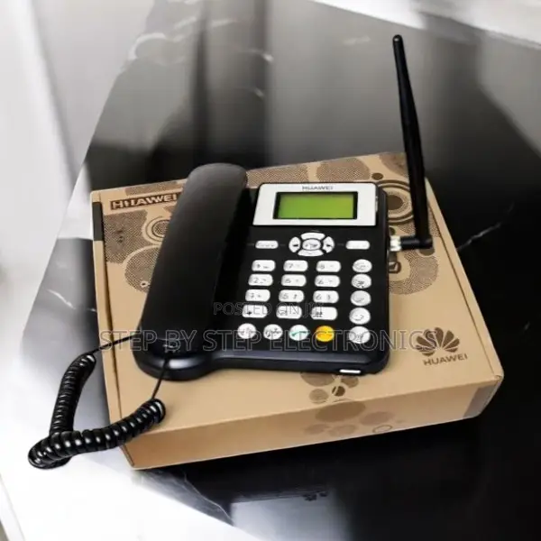 Rechargeable GSM Desktop Phone Large Battery Home Office