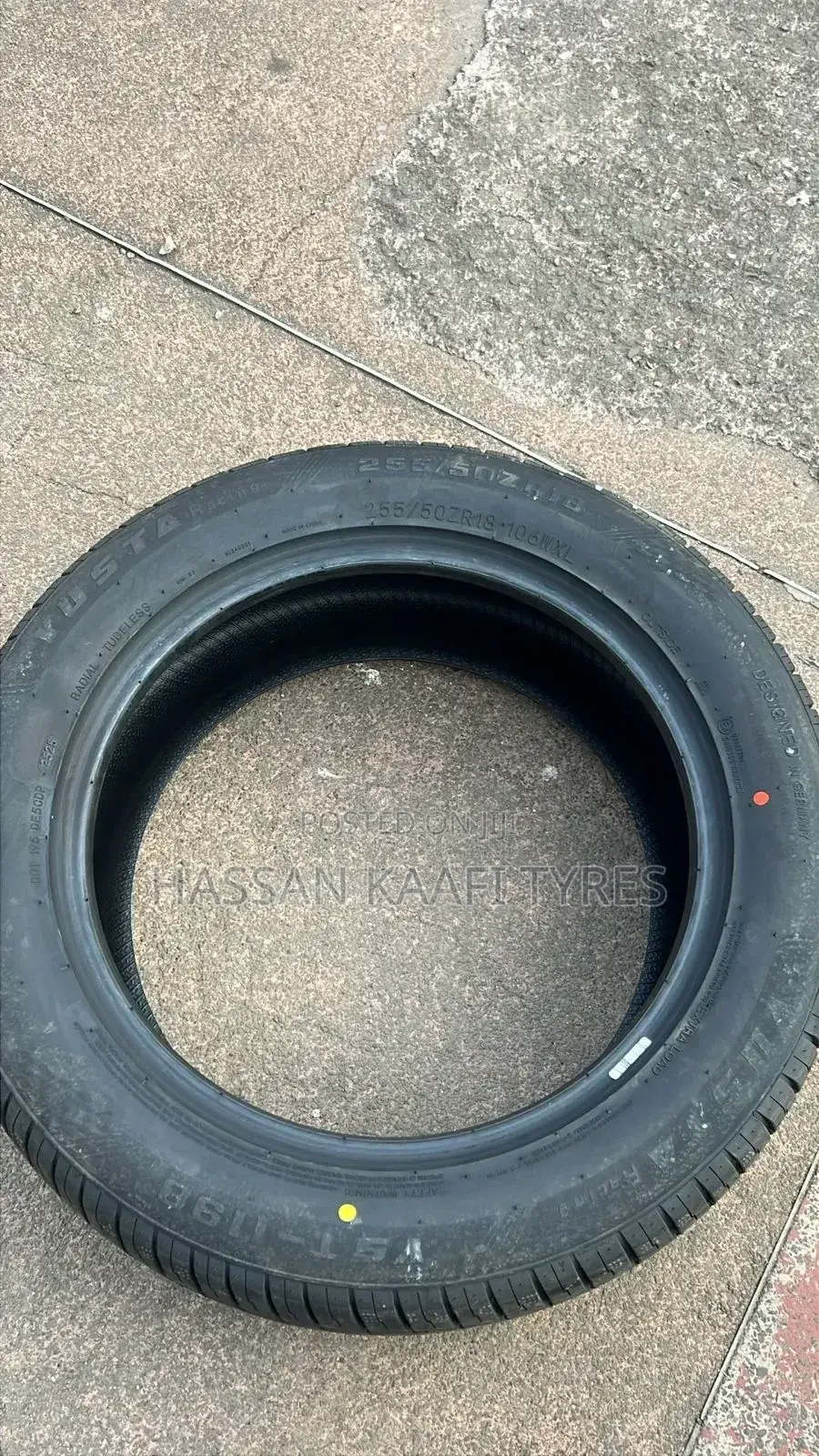 255/50r18 Yusta Tyre