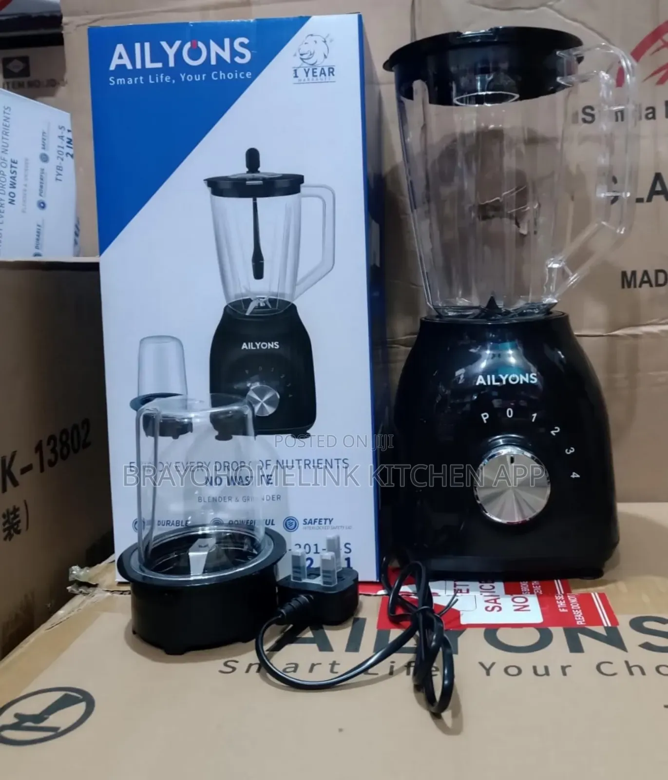 *2 in 1 Ailyons Blender*