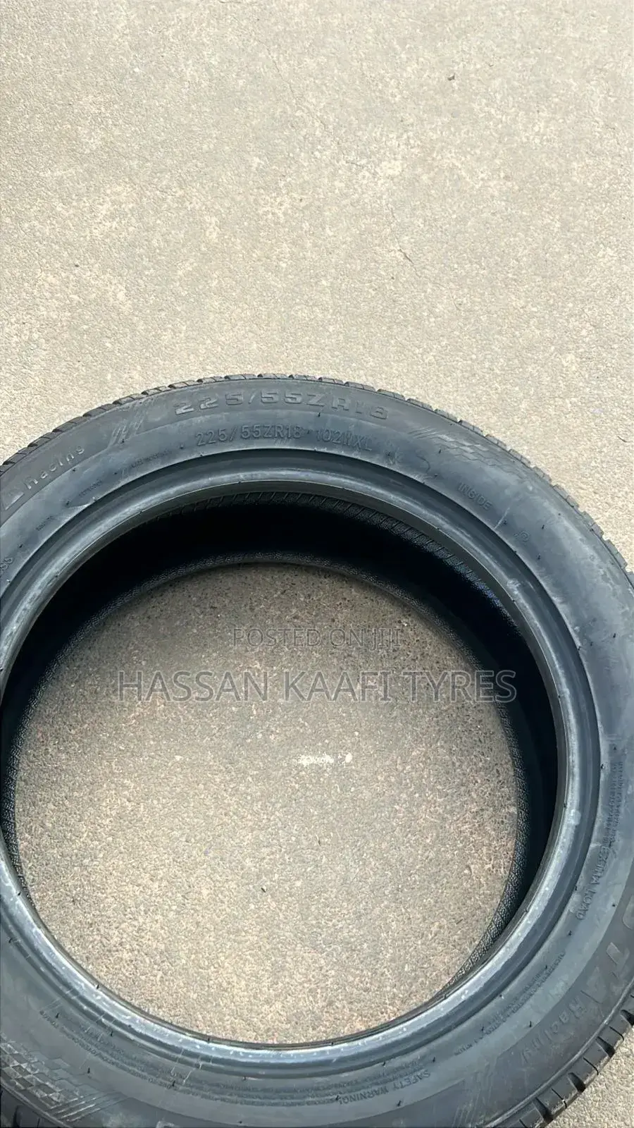 225/55r18 Yusta Tyre