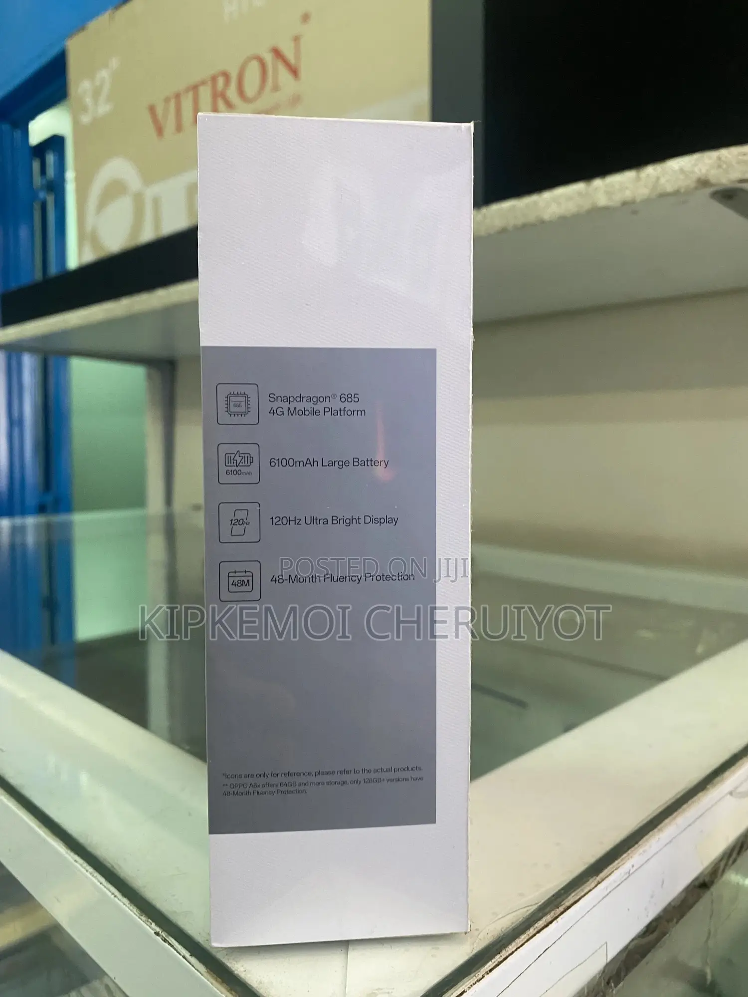 New Oppo A6x 64 GB Blue