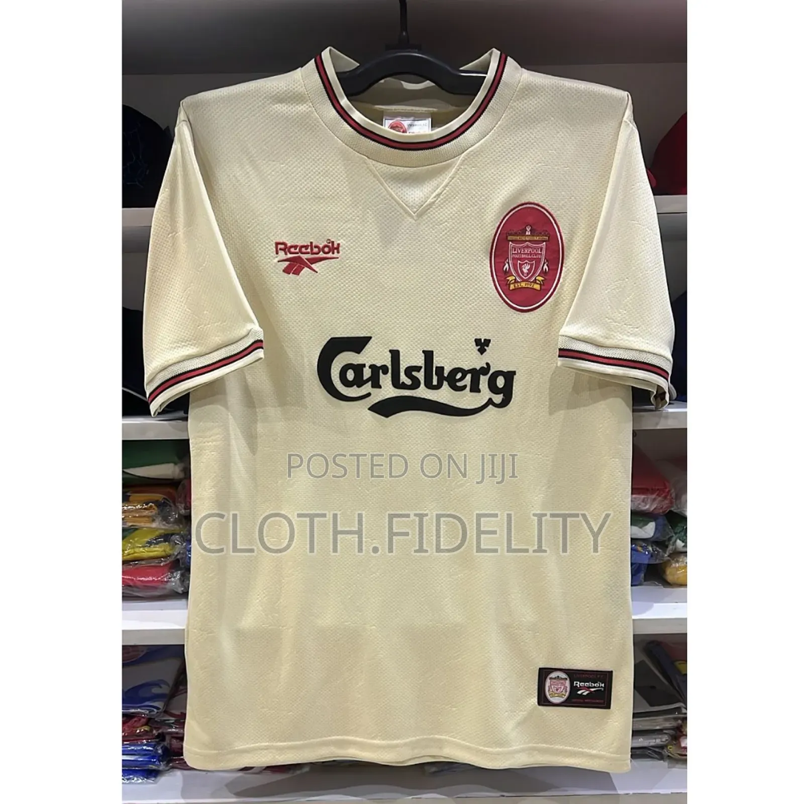 Liverpool 1996/1997 Away Retro Jersey