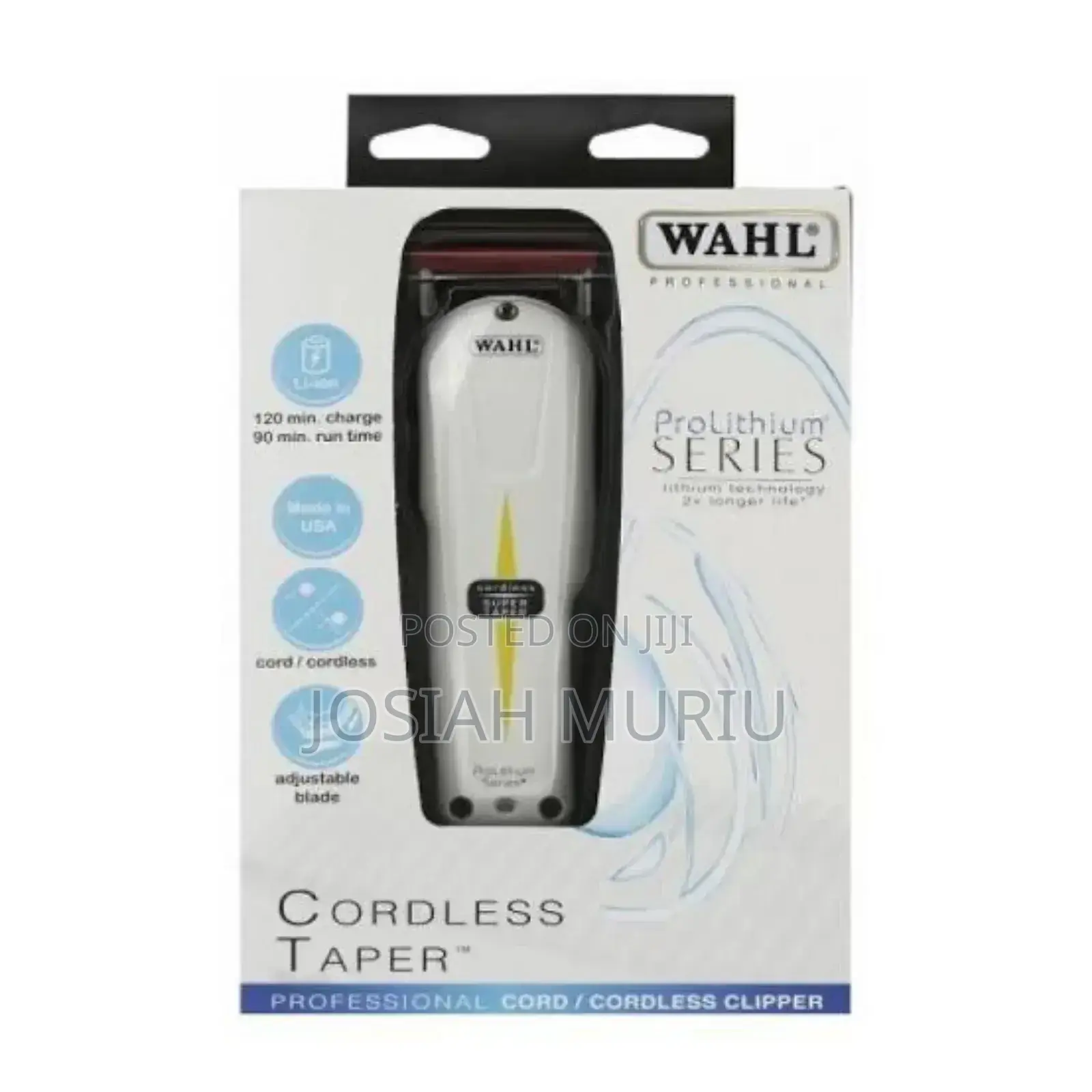 Wahl Super Taper Cordless Clipper.