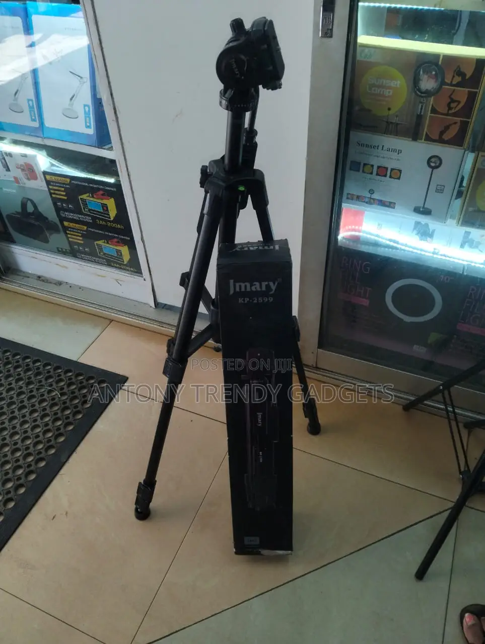Jmary Kp-2599 Fluid Head Tripod for Dslr, Camcorder Phone