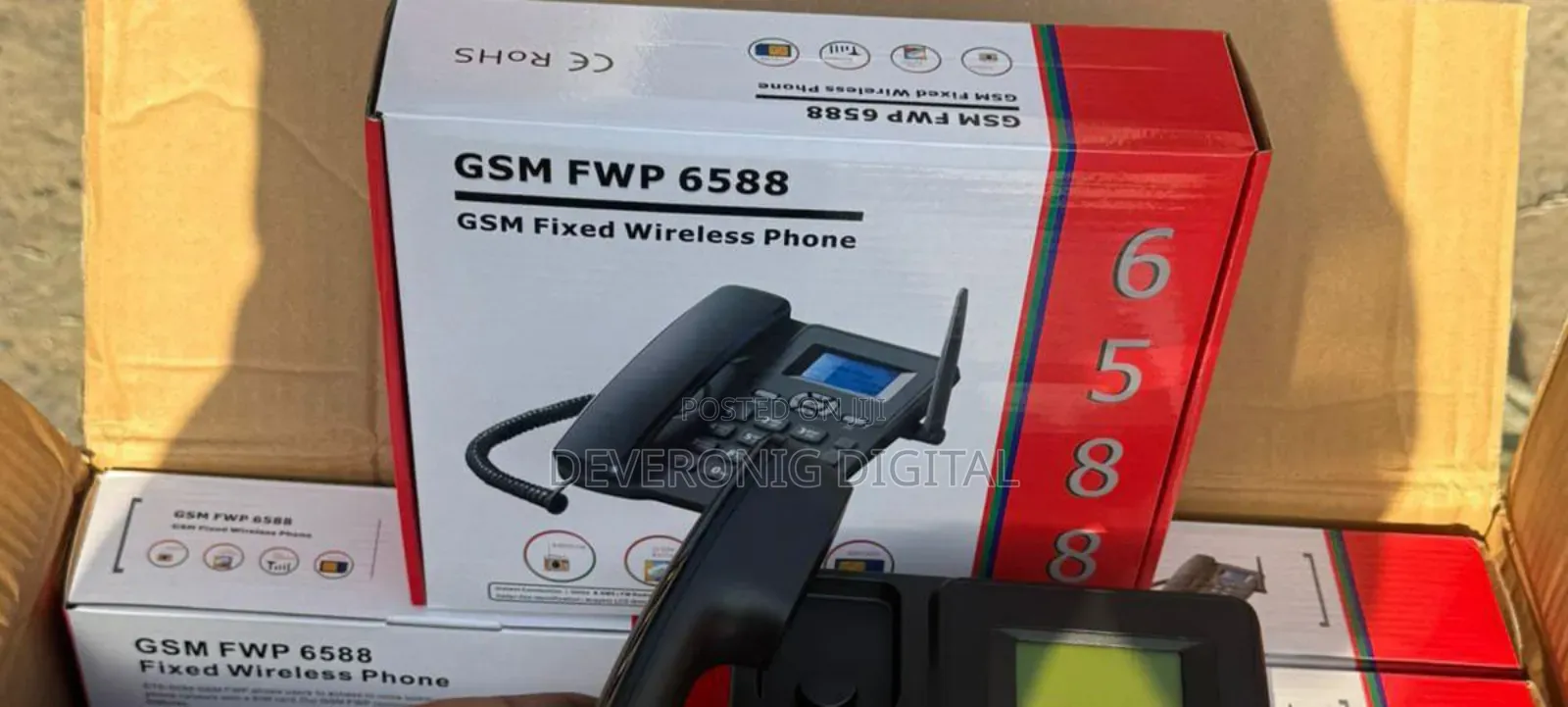 GSM 6588 Dualsim Desk Phone