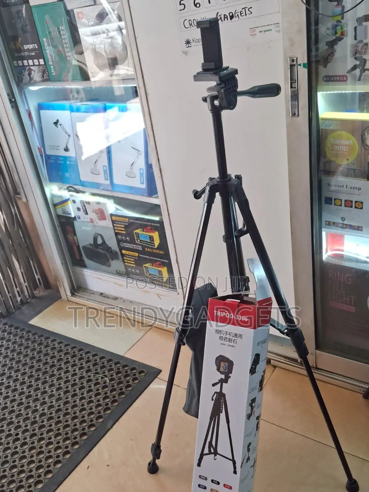 Universal Tripod-3366 Tripod for Mobile Phones Digital Cameras