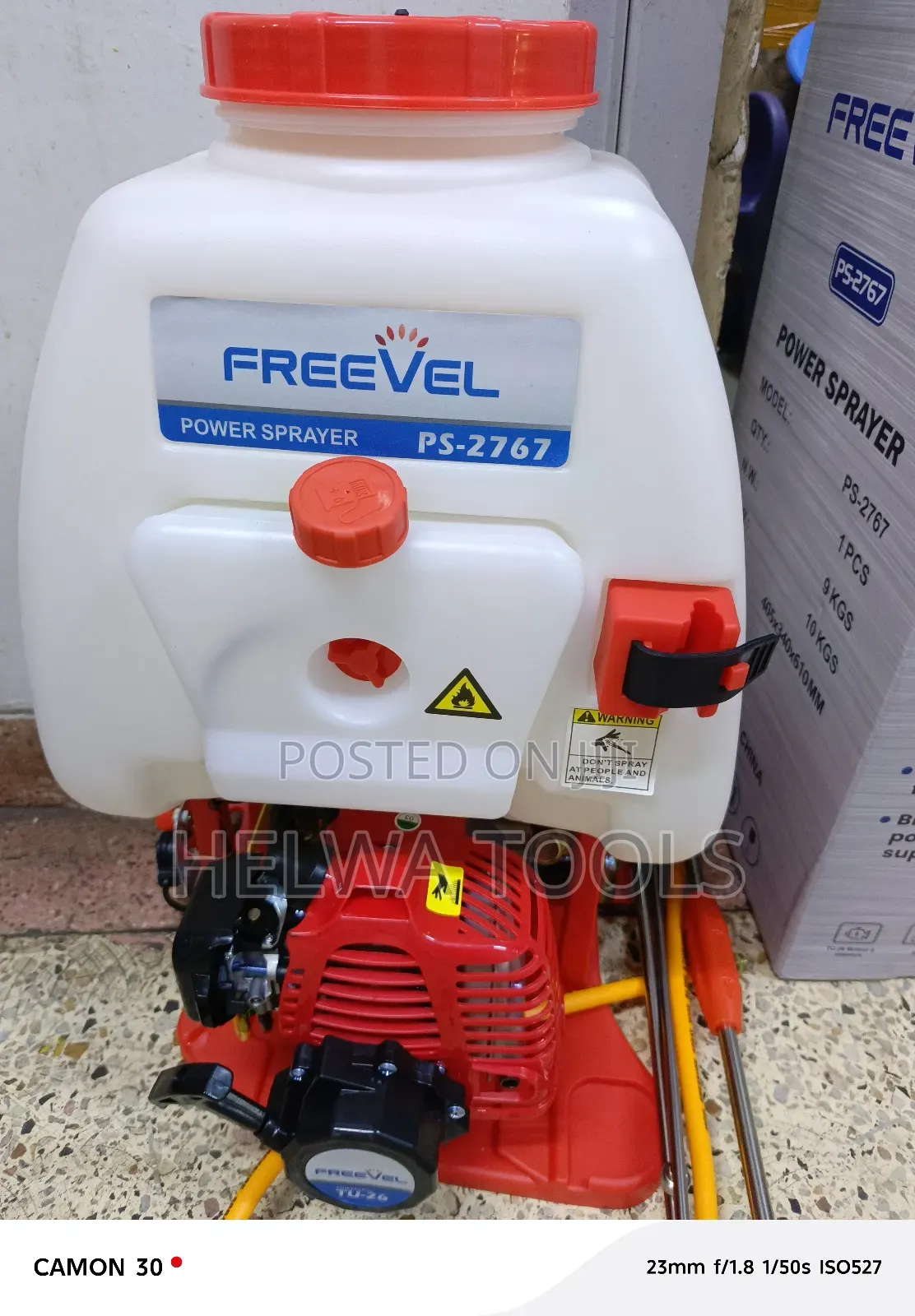 Engine Knapsack Spray Pump, 2 Stroke Spray Pump