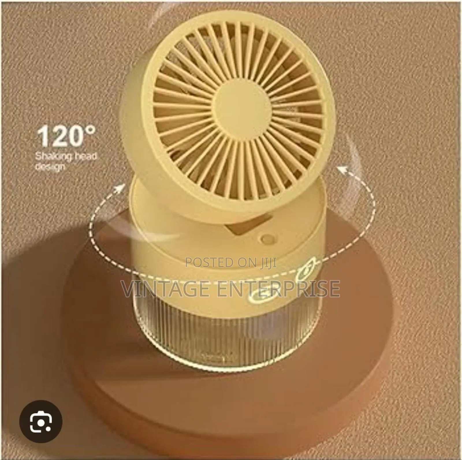 Rechargeable Portable Fan Humidifier