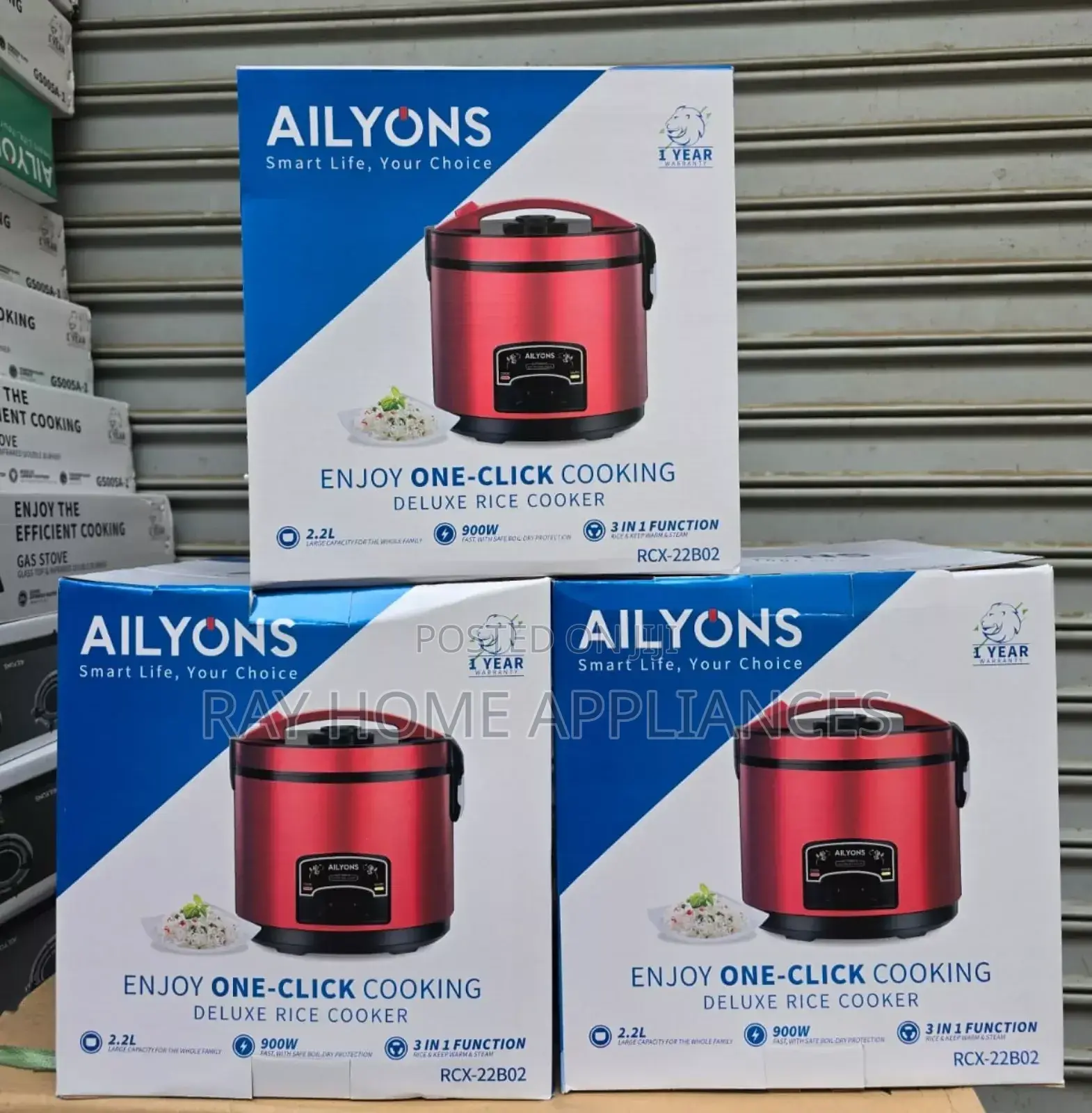 Ailyons Rice Cooker