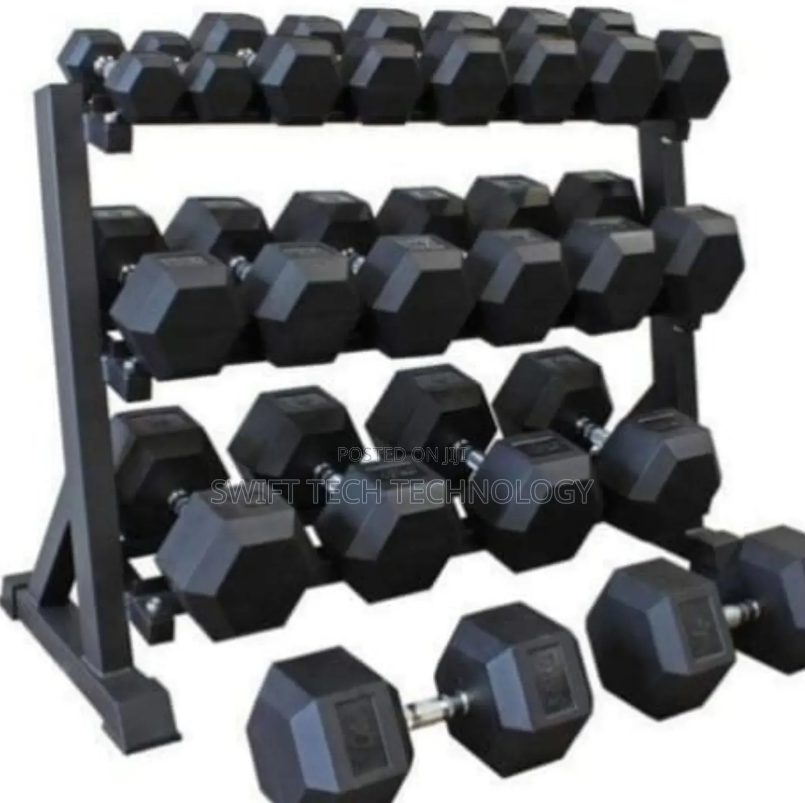 Hexagonal Dumbbell 15kg Pair