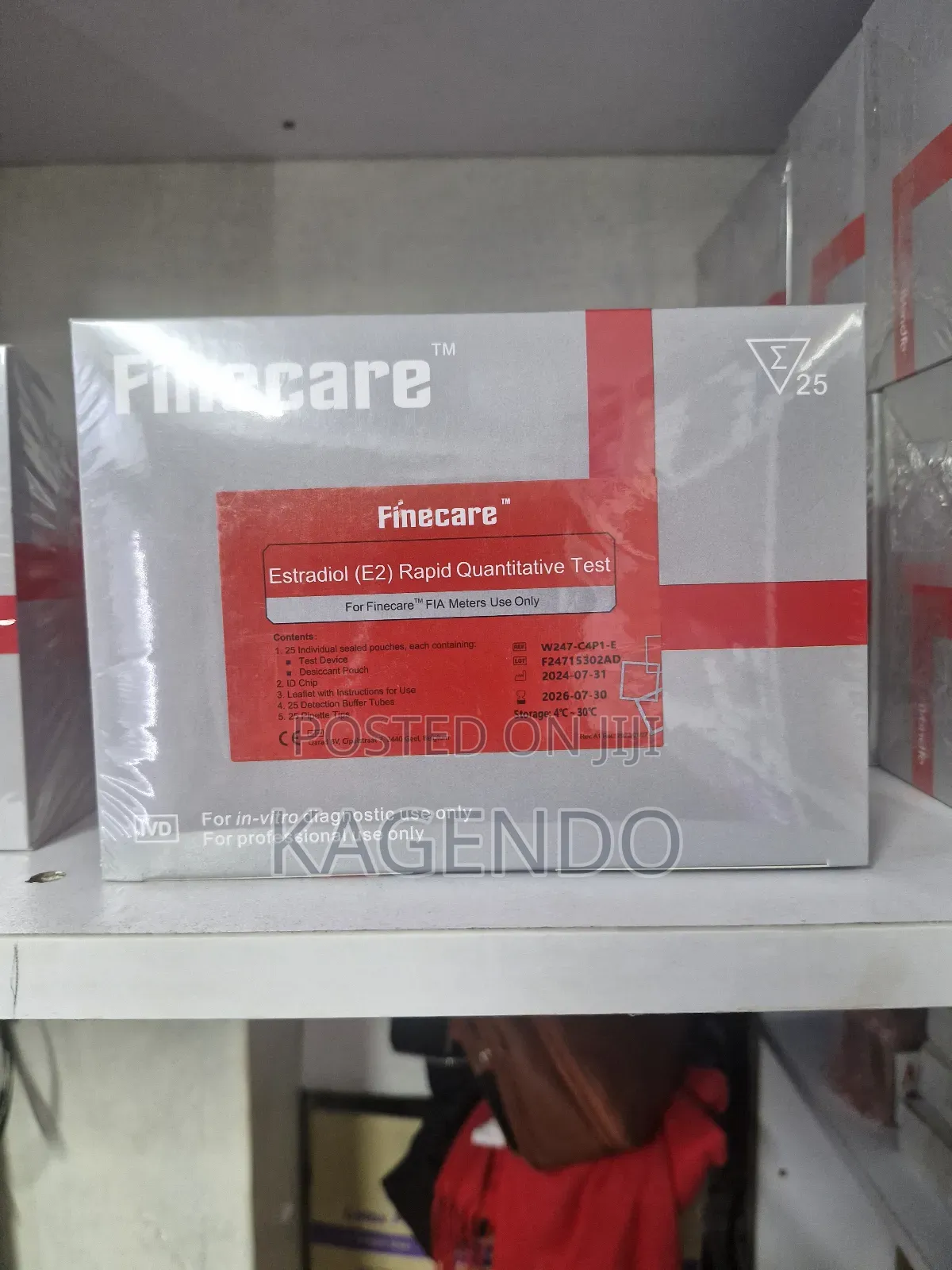 Finecare Estradiol – Rapid Hormone Test