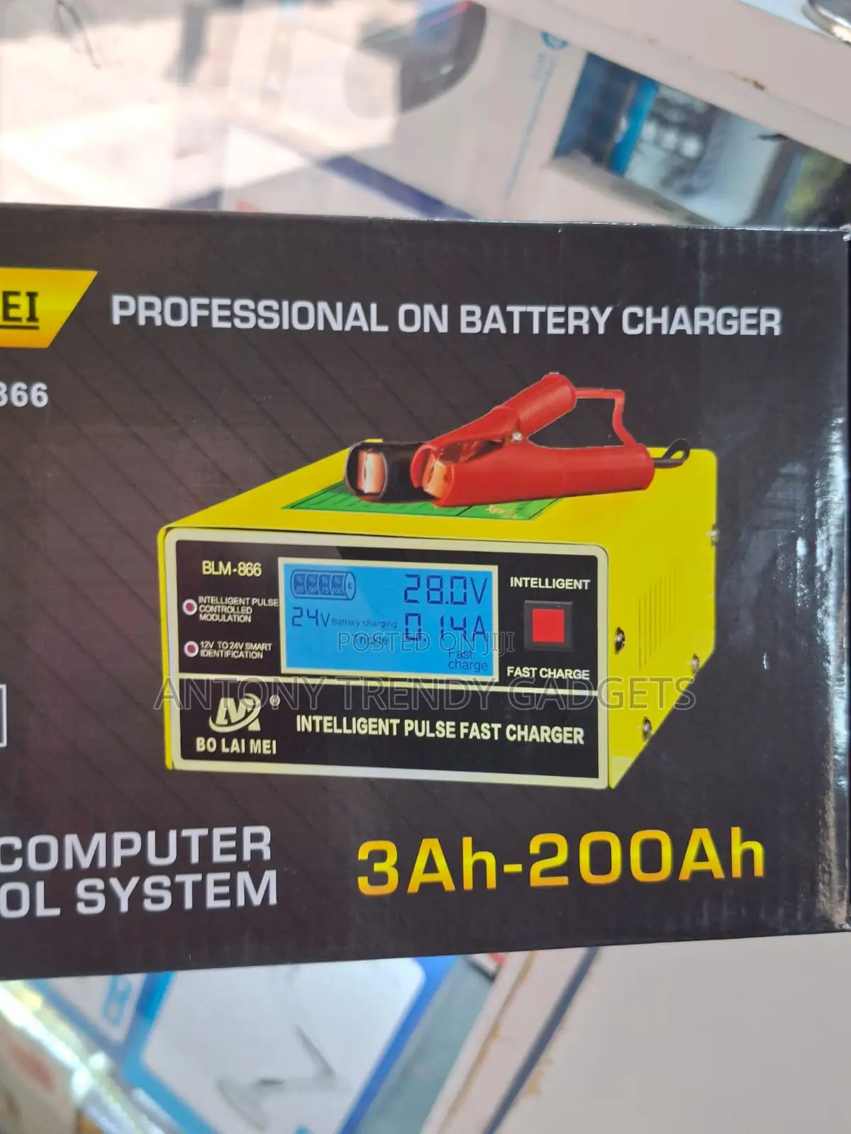 Blm-866 Fast Battery Charger With Safety & Pulse Repair