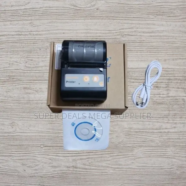 Rechargeable Battery Mini 58mm Bluetooth Thermal Receipt Printer