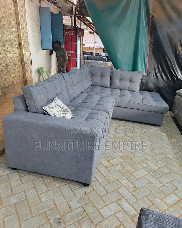 Home-Living Corner Sofa 6 Seater