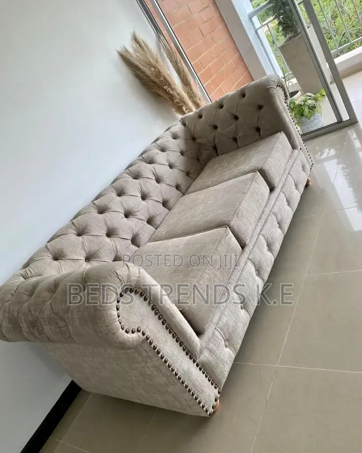 Refined Cushy 3 Seater Sofa