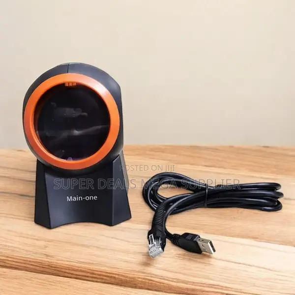 High Performance 1d 2d Desktop Barcode Scanner Plug and Play Usb