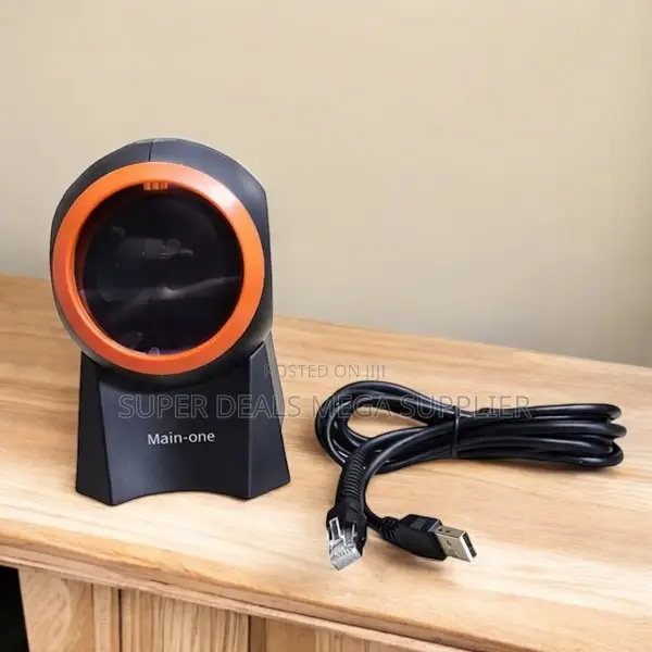 Fast Scanning 1d 2d Desktop Barcode Scanner for Supermarkets