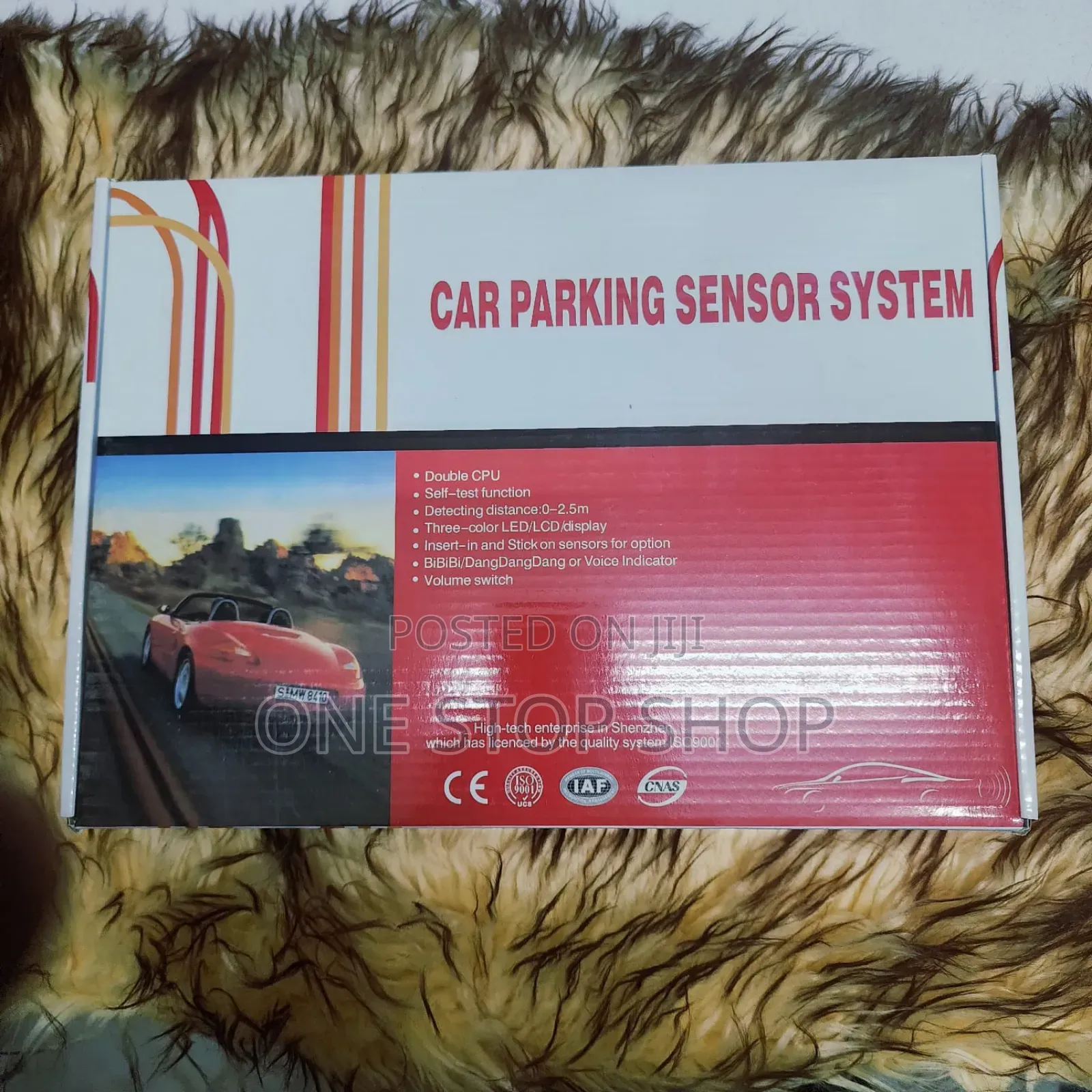 8x Silver Parking Sensors