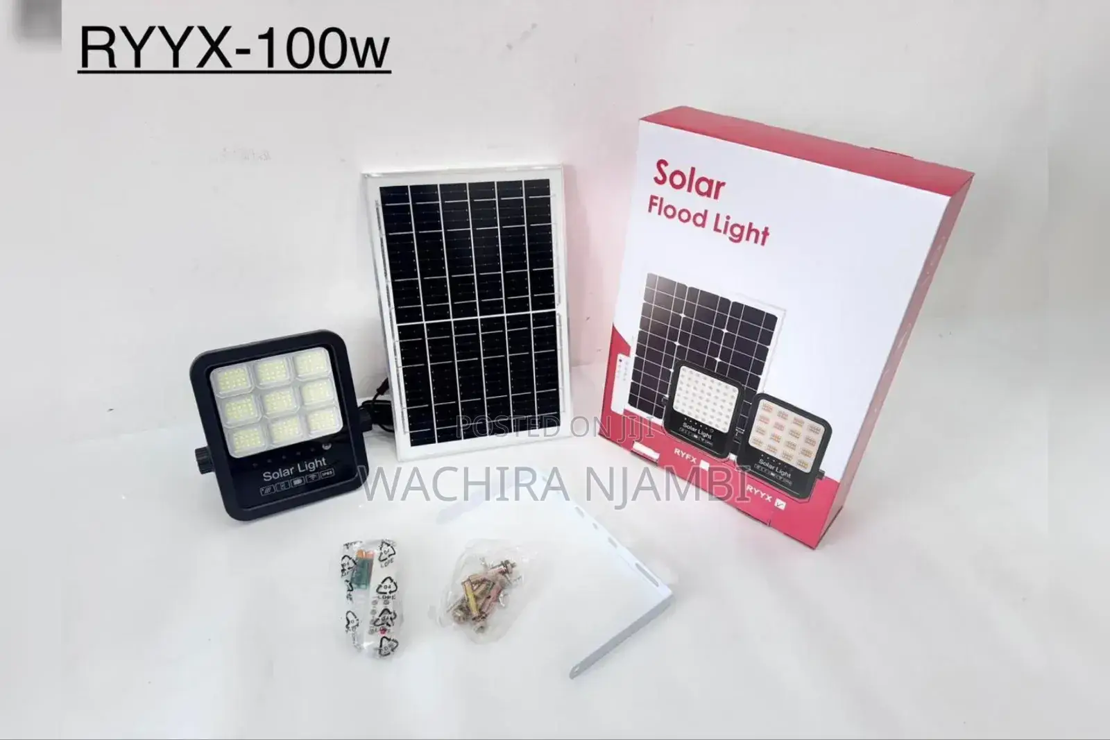 100w Solar Flood Light