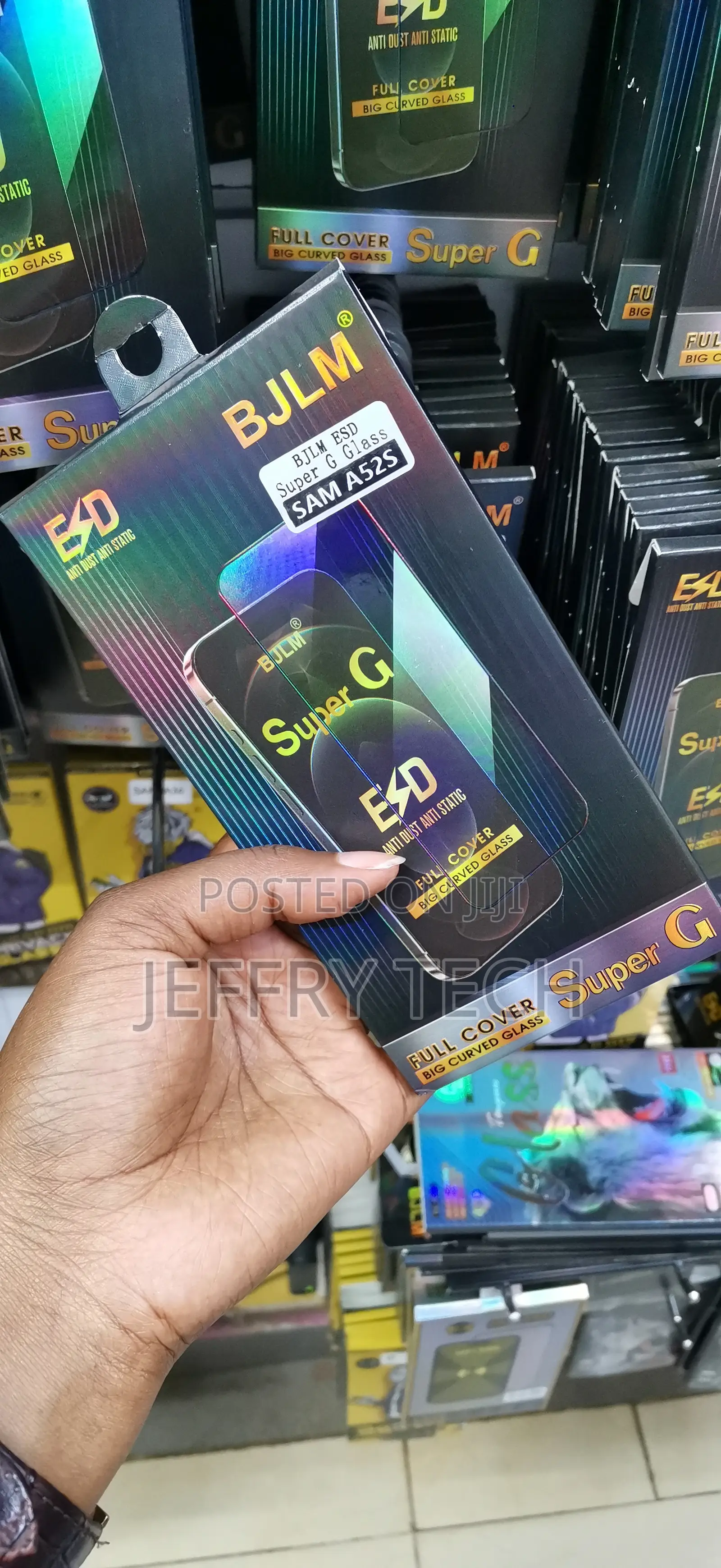Bonkier Samsung Galaxy A52s Screen Protector Tempered Glass