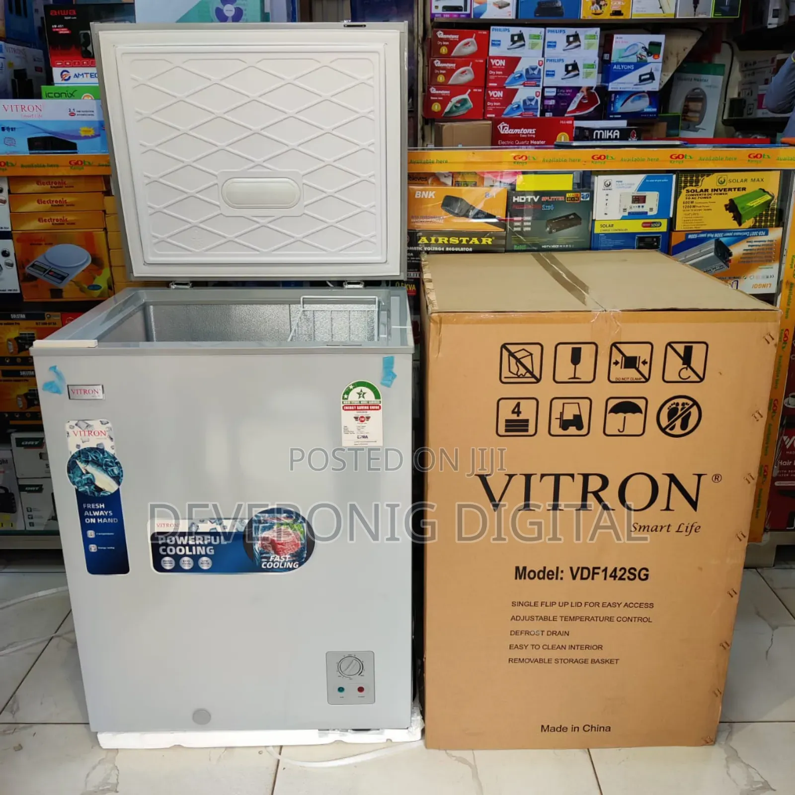 *Vitron 142litres Chest Freezer