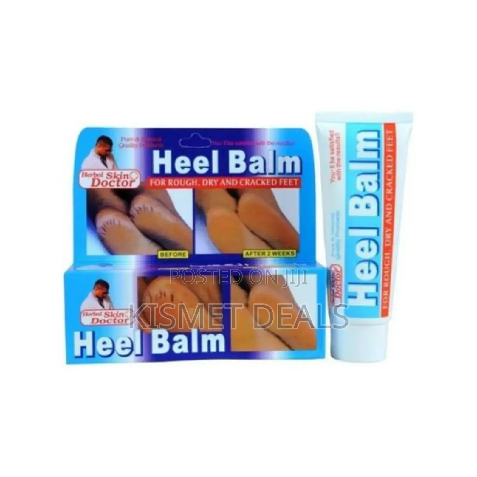 Herbal Skin Doctor Doctor Heel Balm - For Rough, Dry Cracked Feet