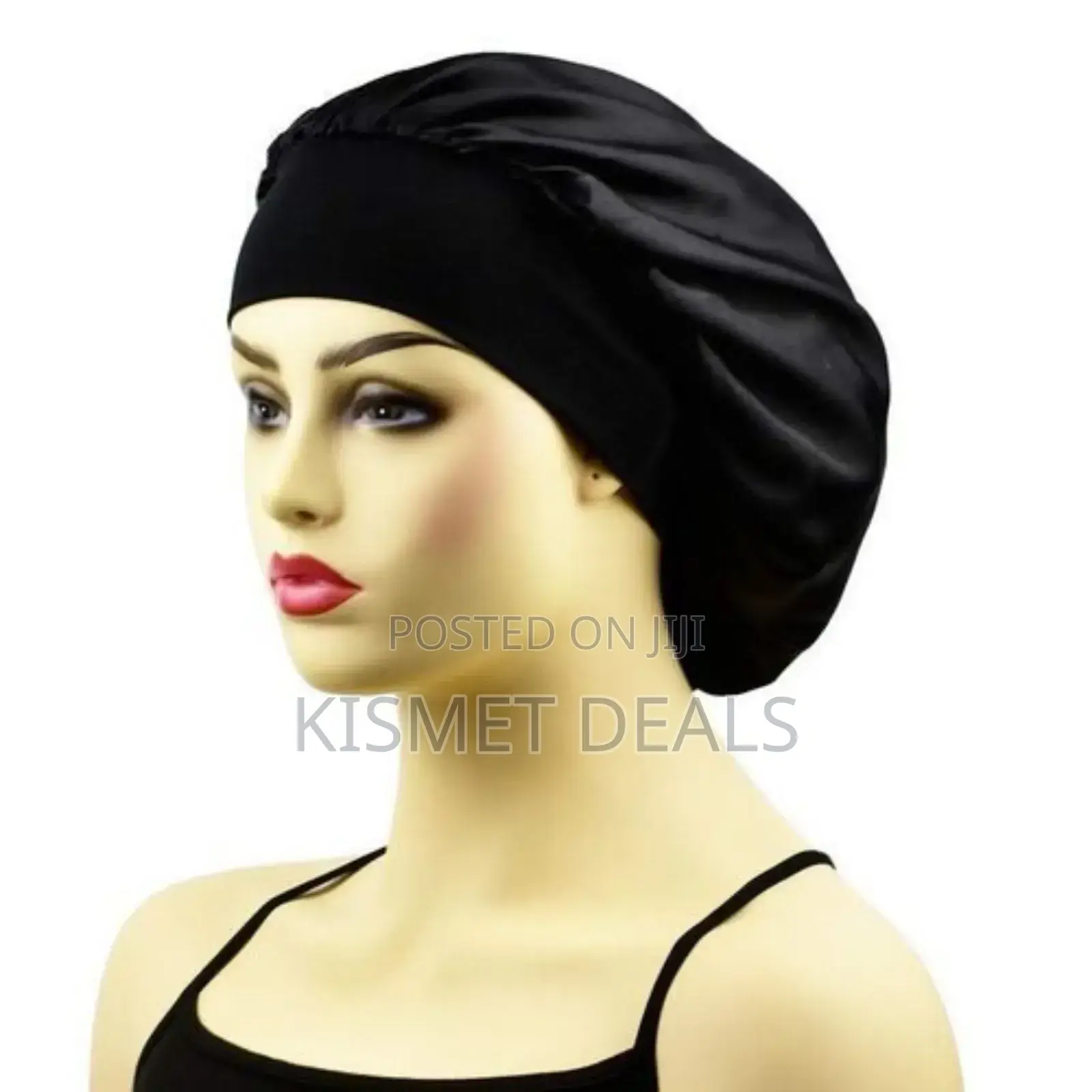 20" Band Cap Sleeping Satin Hair Ribbon Bonnet
