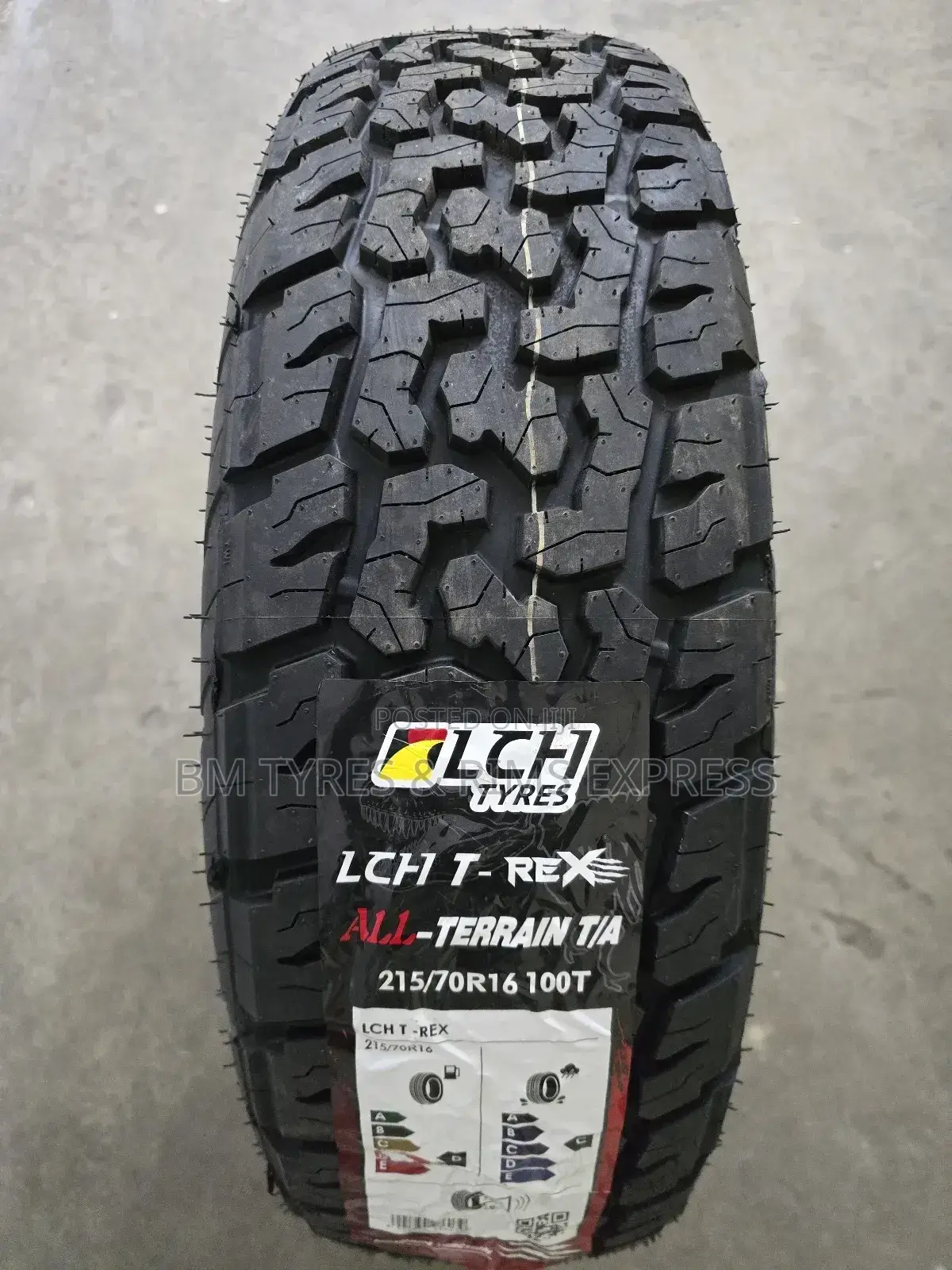 215 /70 R16 LCH Tyres (All Terrein)