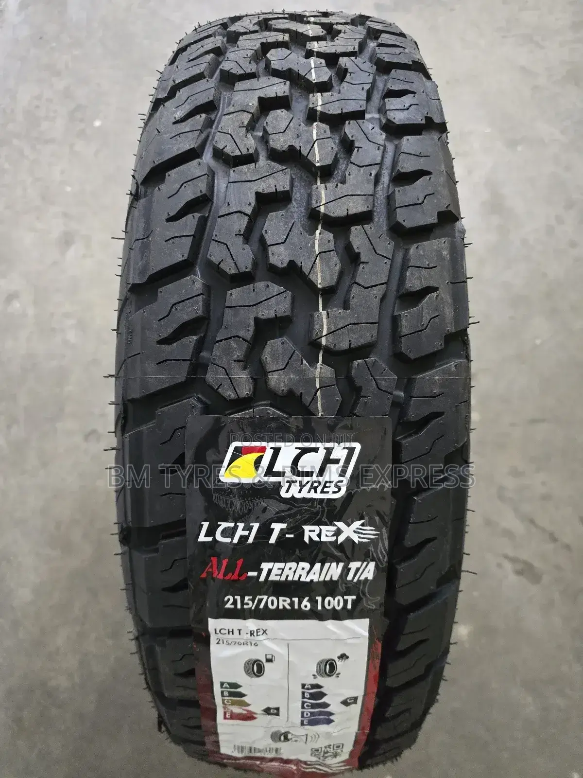 215 /70 R16 LCH Tyres (All Terrein)