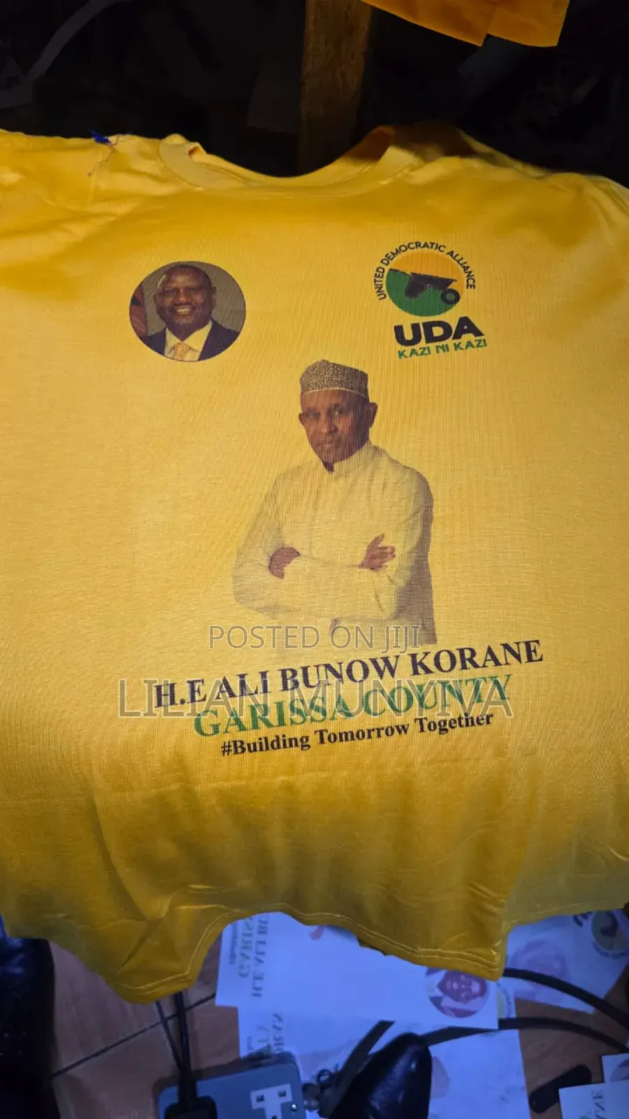 Branded Yellow Campaign T-Shirts