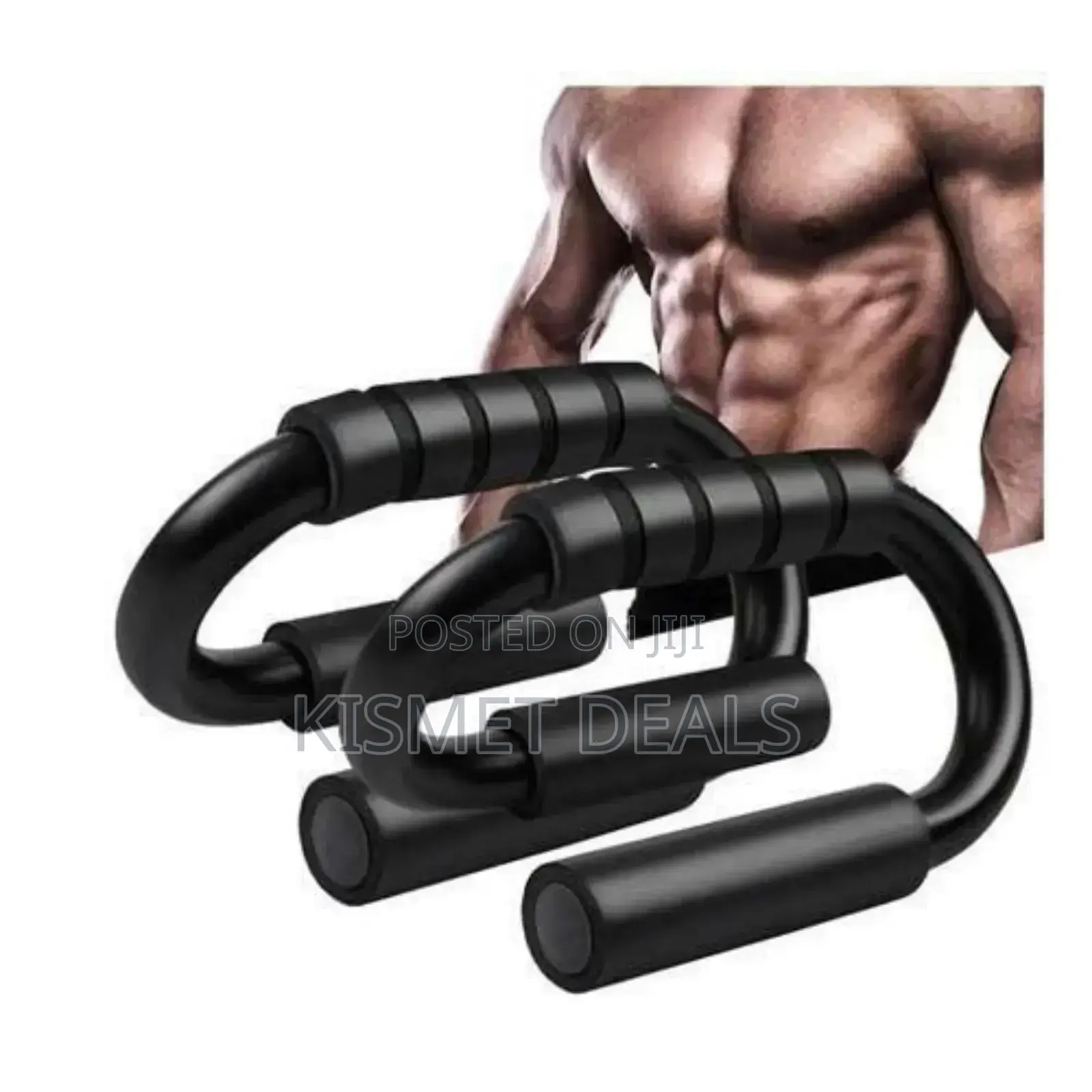 Push Up Bar - Black