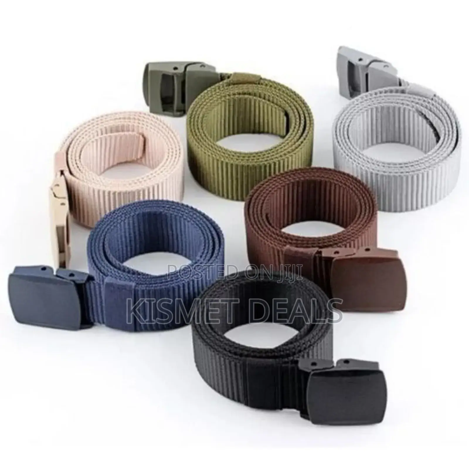 Men Fabric Adjustable Canvas Belt -Tactical Belts -