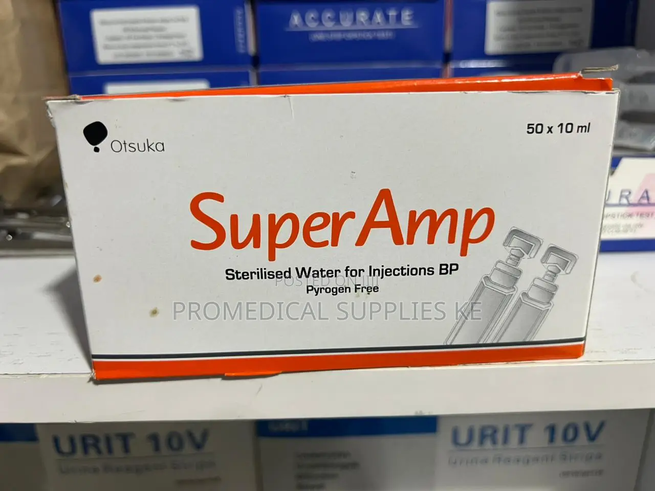 Sterilised Water for Injections Bp