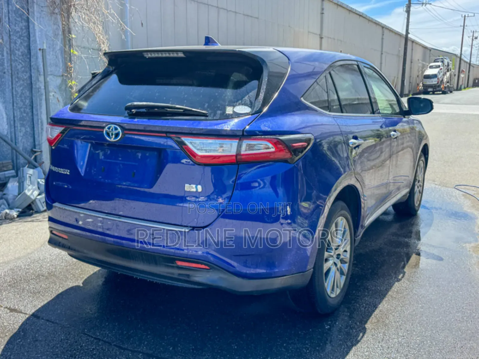 Toyota Harrier 2.5 Hybrid 4WD 2018 Blue