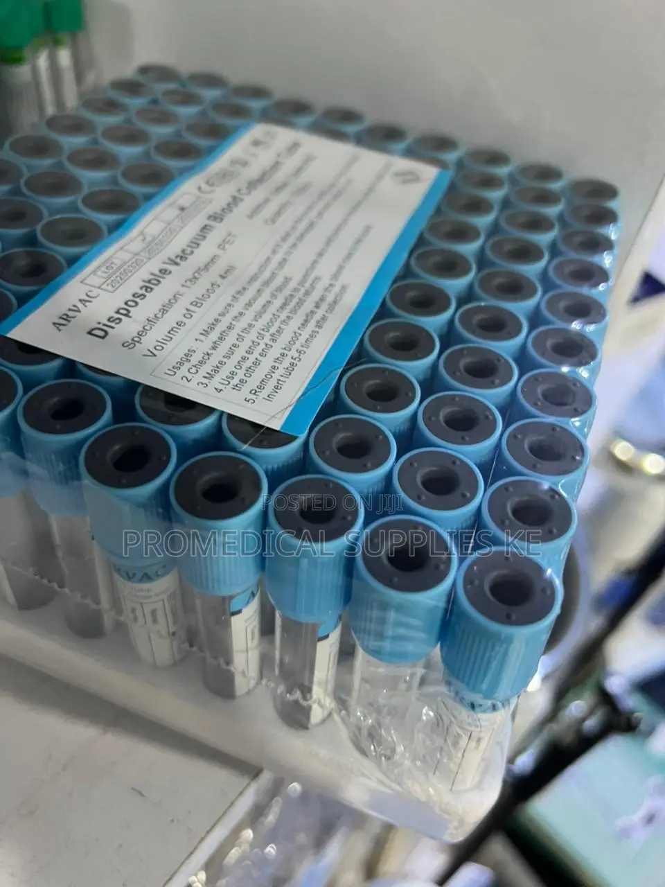 Disposable Vacuum Blood Collection Tubes