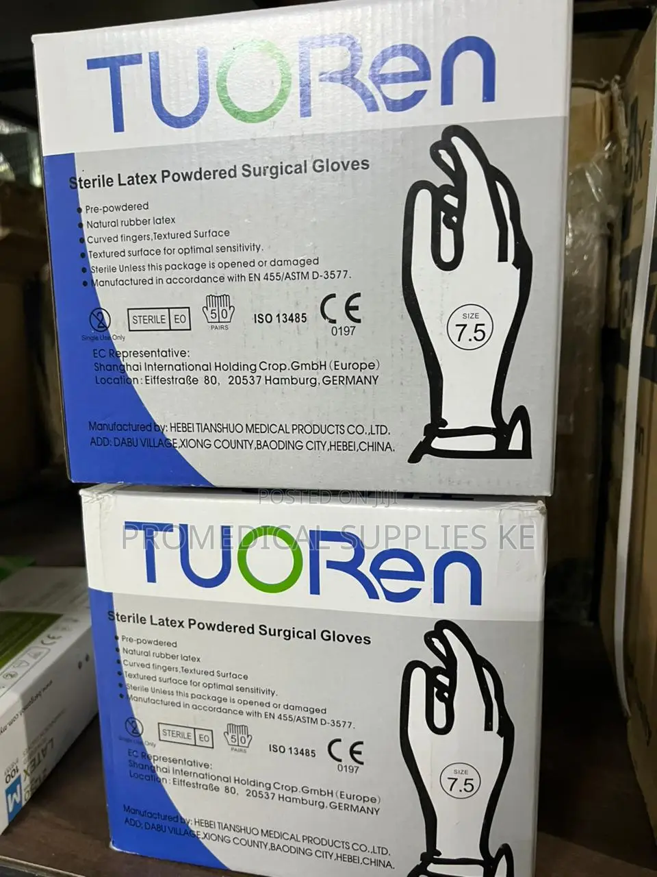 Sterile Latex Powdered Surgical Gloves