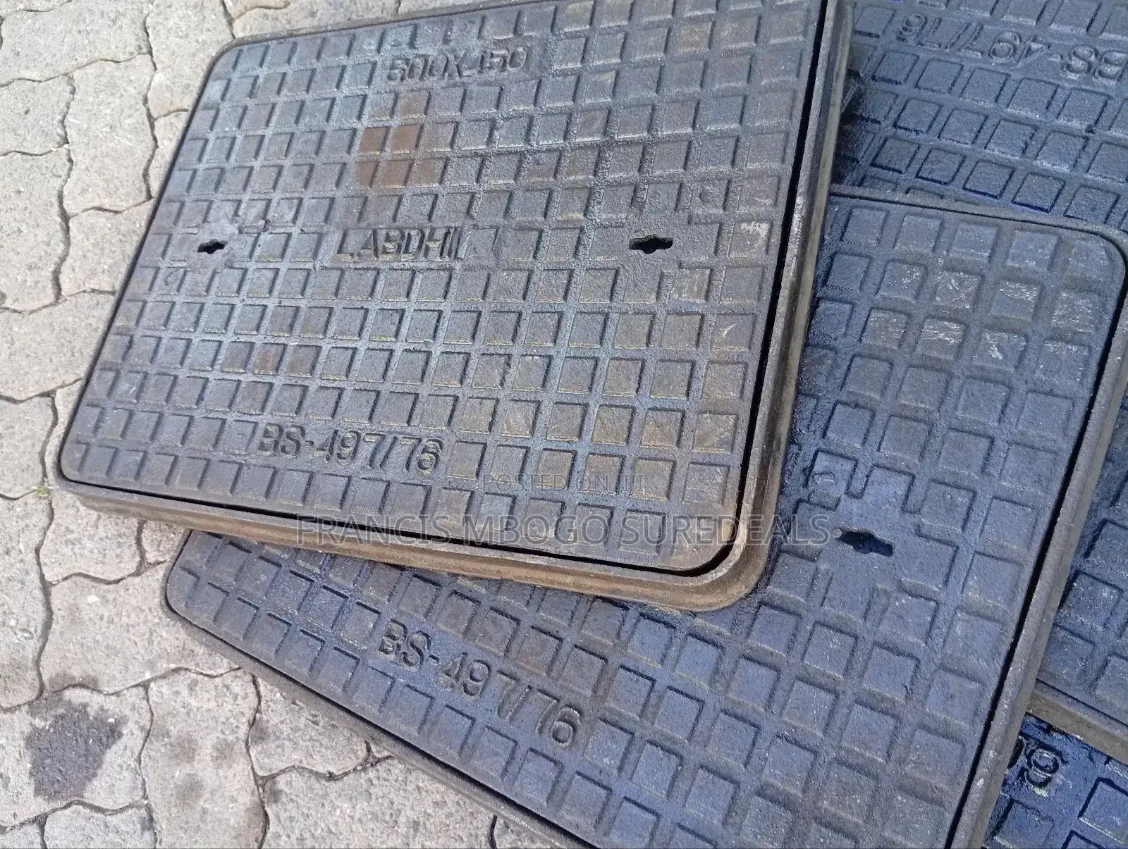 Heavy Duty Cast Iron Manhole Covers New