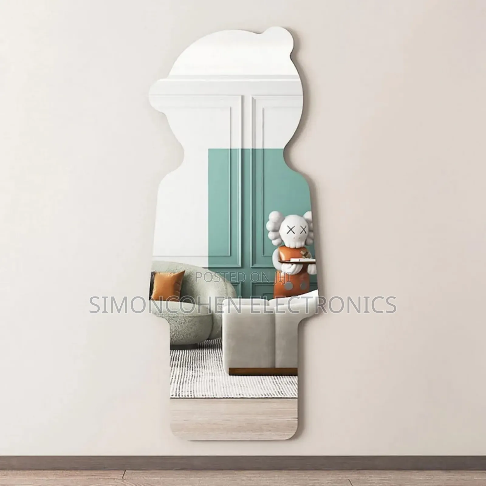 Dolly Shaped Acrylic Mirror