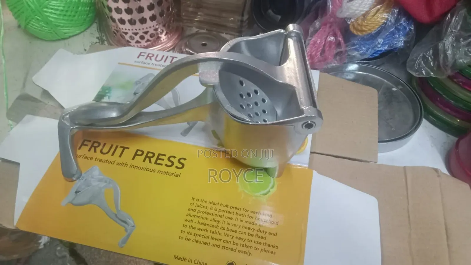 Manual Juicer