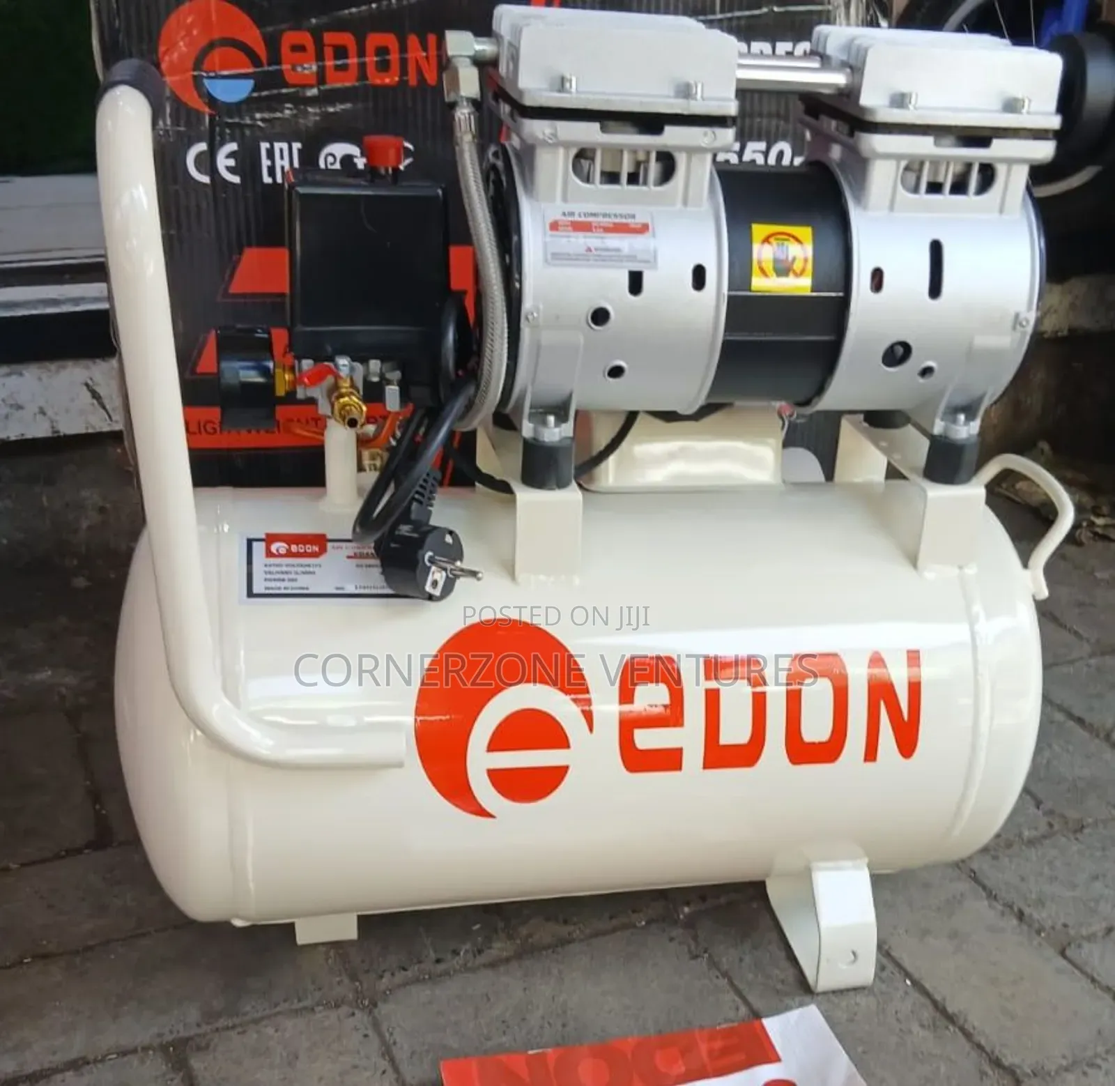 50l Oil Less Air Compressor/ 50l Edon Silent Air Compressor