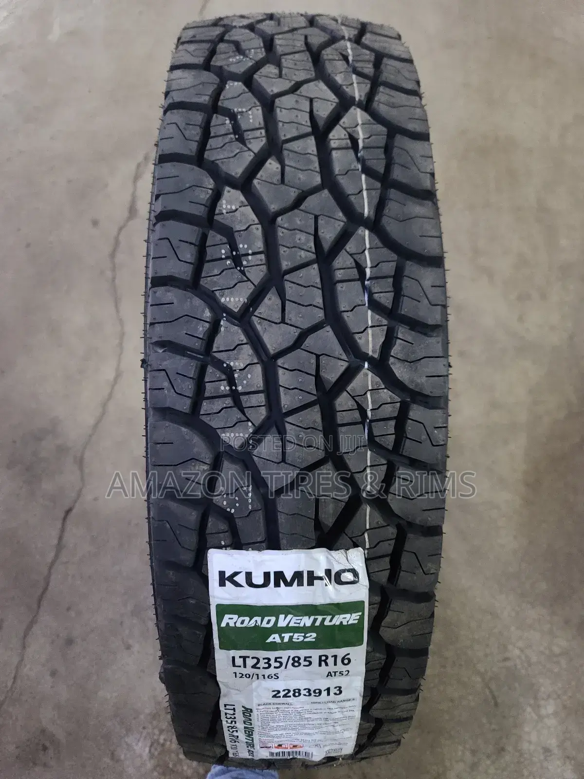 235/85r16 Kumho Tires [A/T52 Road Venture ]