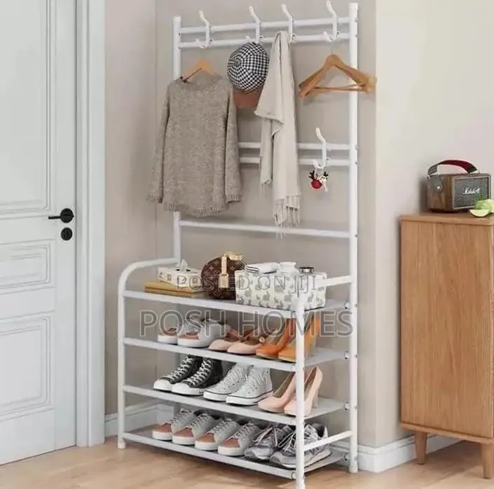 Quality Shoe Rack White Multipurpose