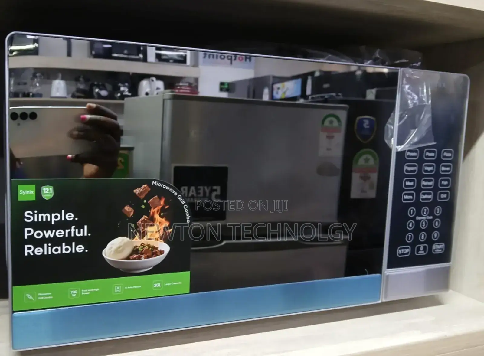 Syinix 20litres Digital Microwave
