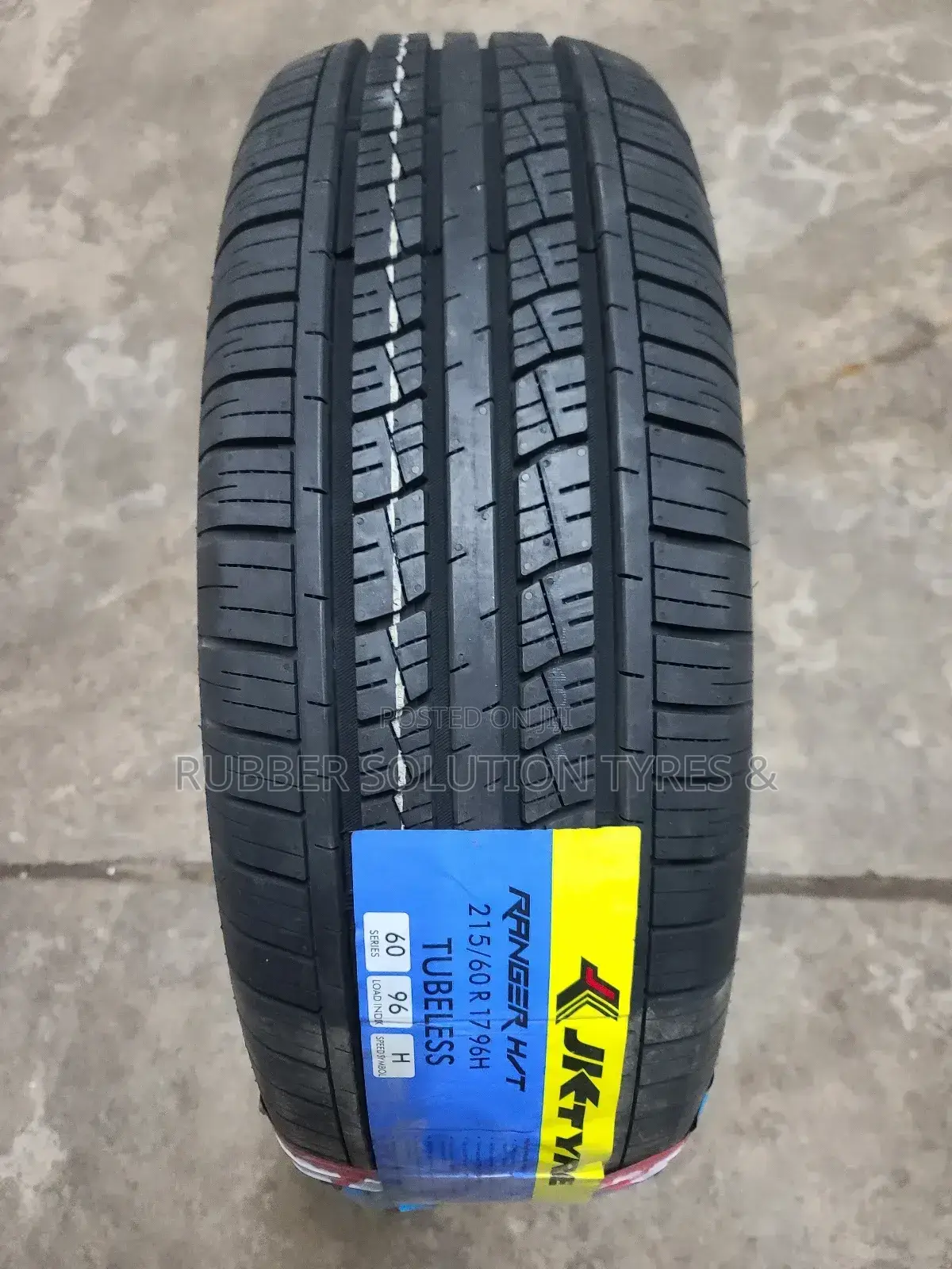 215/60r17 Jk Tyres 98 H Ranger H/T Made in India