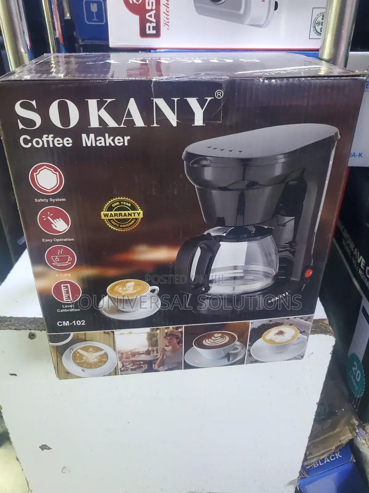 *Sokany Coffee Maker Sk-124*