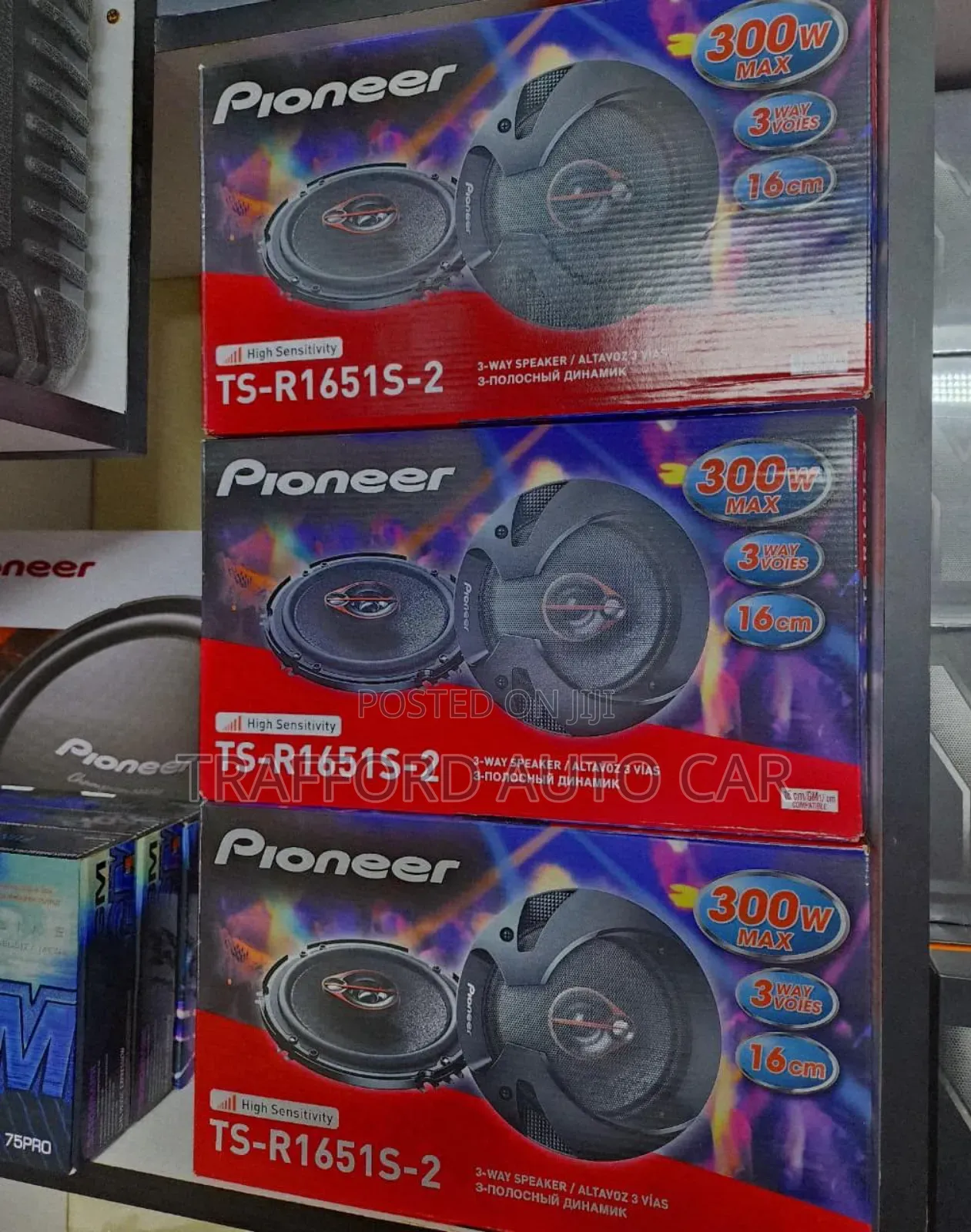 Pioneer 2 PCS 300 W 6 Inch Door Speakers