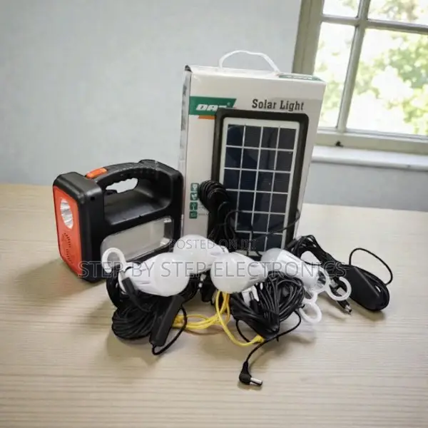 Dat at-9011b Home Solar Lighting System With Bluetooth and Fm Radio